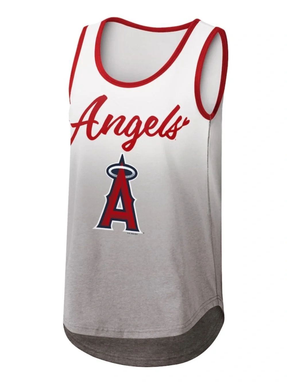 Los Angeles Angels G-III 4Her by Carl Banks White Logo Opening Day Tank Top